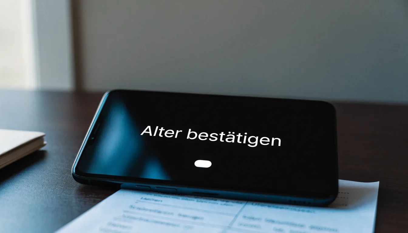 Ein Stadion unter Flutlicht aus großer Entfernung bei Einbruch der Dunkelheit, davor ein stiller Parkplatz.